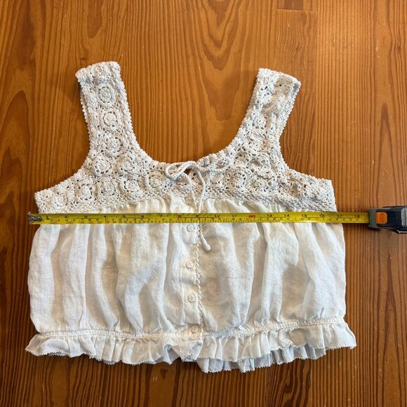 DOEN Camille Top In Salt Size Large - Picture 7 of 9